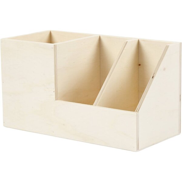 Creativ Company Pennenbak, H: 11 cm, D: 9,8 cm, B: 20 cm, 1 stuk
