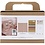 Creativ Company Mini Hobbyset Borduurwerk, Textiel servet, dusty rose, 1 doos