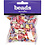 Creativ Company Pastel mix, afm 9-12 mm, gatgrootte 1,2 mm, 110 gr, 175 ml/ 1 doos