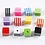 Creativ Company Multi Mix, afm 8x8 mm, gatgrootte 2,5 mm, 80 gr, 110 ml/ 1 doos