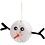 Creativ Company Pompon van papier, d 8 cm, wit, 10 stuk/ 1 doos
