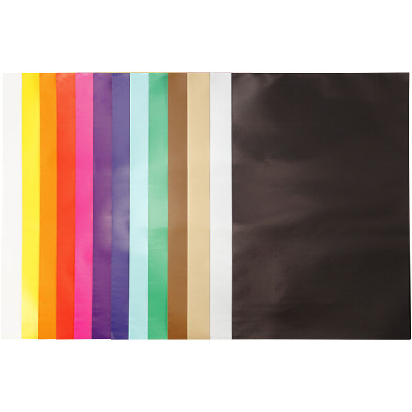 Creativ Company Glanspapier, vel 32x48 cm, 80 gr, diverse kleuren, 100 vel/ 1 doos