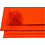 Creativ Company Harmonica papier, vel 28x17,8 cm, oranje, 8 vel/ 1 doos