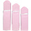 Creativ Company Pompon van papier, d 20+24+30 cm, 16 gr, lichtrood, 3 stuk/ 1 doos