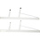 Creativ Company Basis voor papier opslagrek, L: 540 mm, B: 30 mm, 1 set