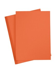 Creativ Company Gekleurd Karton, A3, vel 297x420 mm, 180 gr, oranje, 20 vel/ 1 doos