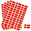 Creativ Company Vlag, afm 15x22 mm, 72 stuk/ 1 doos