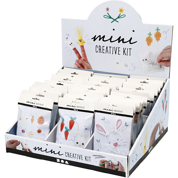 Creativ Company Mini Creative Kit, H: 539 mm, D: 410 mm, B: 460 mm, 54 set/ 1 doos