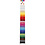 Colortime Gekleurd karton, A4, vel 210x297 mm, 180 gr, diverse kleuren, 24x100 vel/ 1 doos