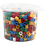 NABBI Strijkkralen, afm 10x10 mm, gatgrootte 5,5 mm, JUMBO, standaardkleuren, 550 div/ 1 doos