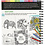Creativ Company Kleurboek, Natura, afm 19,5x23 cm, Aantal pagina's 64, 1 stuk