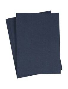 Creativ Company Papier, A4, vel 210x297 mm, 110 gr, blauw, 20 stuk/ 1 doos