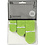 Creativ Company Pompon van papier, d 20+24+30 cm, 16 gr, lime groen, 3 stuk/ 1 doos