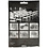 Pompon van papier, d 20+24+30 cm, 16 gr, off-white, 3 stuk/ 1 doos