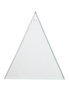 Creativ Company Glazen platen, afm 8x9 cm, dikte 3 mm, 10 stuk/ 1 doos
