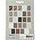 Creativ Company Kartonblok, A6, vel 104x146 mm, 200 gr, zwart, naturel, grijs, wit, 24 stuk/ 1 doos