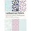 Creativ Company Kartonblok, A6, vel 104x146 mm, 200 gr, blauw, lichtblauw, donkerblauw, paars, 24 stuk/ 1 doos