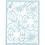 Creativ Company Kartonblok, A6, vel 104x146 mm, 200 gr, blauw, lichtblauw, donkerblauw, paars, 24 stuk/ 1 doos