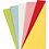 Lantaarnpapier, vel 30x30 cm, 80 gr, standaardkleuren, 12 vel/ 1 doos