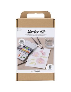 Creativ Company Starter Hobbyset Aquarel, 1 doos
