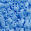 NABBI Foto kralen, afm 5x5 mm, gatgrootte 2,5 mm, medium, pastel blauw (23), 1100 stuk/ 1 doos