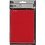 Creativ Company Kaarten, afmeting kaart 10,5x15 cm, 220 gr, rood, 10 stuk/ 1 doos