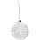 Creativ Company Glazen facet bal, d 7,8 cm, transparant, 4 stuk/ 1 doos