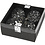 Creativ Company Glazen facet bal, d 7,8 cm, transparant, 4 stuk/ 1 doos