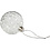 Creativ Company Glazen facet bal, d 7,8 cm, transparant, 4 stuk/ 1 doos