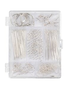 Creativ Company Sieraden Startset, verzilverd, 1 set