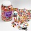Creativ Company Plastic Kralen en Elastisch Koord, afm 6-20 mm, gatgrootte 1,5-6 mm, 1 doos