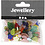 Creativ Company Glazen kralen, bladeren, bloemen, d 6-17 mm, gatgrootte 0,5-1,5 mm, diverse kleuren, 60 gr/ 1 doos