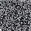 Creativ Company Rocailles, d 1,7 mm, afm 15/0, gatgrootte 0,5-0,8 mm, donkergrijs, 25 gr/ 1 doos