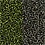 Creativ Company Rocailles, d 1,7 mm, afm 15/0, gatgrootte 0,5-0,8 mm, gras groen, grey green, 2x7 gr/ 1 doos