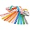 Creativ Company Slinger stroken, bedrukt, L: 16 cm, B: 15 mm, 400 stuk/ 1 doos