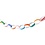 Creativ Company Slinger stroken, bedrukt, L: 16 cm, B: 15 mm, 400 stuk/ 1 doos