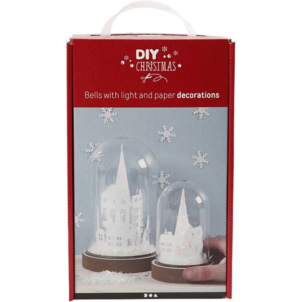 Creativ Company Set voor stolpen, H: 12,5+18 cm, 2 stuk/ 1 doos