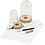 Creativ Company Set voor stolpen, H: 12,5+18 cm, 2 stuk/ 1 doos
