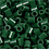 NABBI Foto kralen, afm 5x5 mm, gatgrootte 2,5 mm, medium, donkelgroen (9), 6000 stuk/ 1 doos