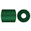 NABBI Foto kralen, afm 5x5 mm, gatgrootte 2,5 mm, medium, donkelgroen (9), 6000 stuk/ 1 doos