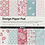 Creativ Company Design papierblok, vel 15,2x15,2 cm, 120 gr, roze, 50 vel/ 1 doos