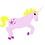 Creativ Company Sprookje, H: 13,5-27,5 cm, B: 9,5-25 cm, 230 gr, wit, 16 stuk/ 1 doos