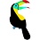 Creativ Company Jungledieren, H: 14-25 cm, B: 12-23 cm, 230 gr, wit, 16 stuk/ 1 doos