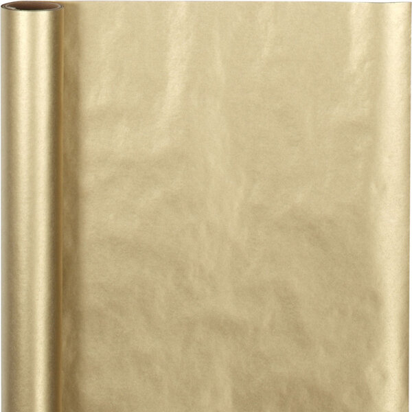 Cadeaupapier, B: 50 cm, 60 gr, goud, 5 m/ 1 rol