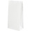 Creativ Company Papieren zakken, H: 22.5 cm, afm 6,5x11 cm, 50 gr, wit, 10 stuk/ 1 doos