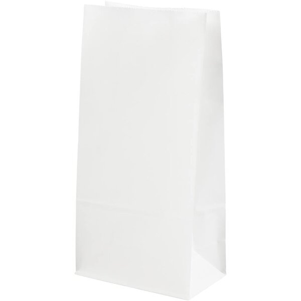 Creativ Company Papieren zakken, H: 22.5 cm, afm 6,5x11 cm, 50 gr, wit, 10 stuk/ 1 doos