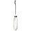 Creativ Company Plat glazen hart, H: 9 cm, B: 7.8 cm, dikte 2,1 cm, 6 stuk/ 1 doos