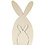 Creativ Company 2in1 Figuren, hazen / konijnen, H: 11,5+24,5 cm, D: 2 cm, B: 6,5+11,5 cm, 1 set