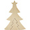 Creativ Company 2in1 Figuren, kerstboom, H: 8+20 cm, D: 2 cm, B: 6,5+14,5 cm, 1 set