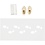 Creativ Company Mini Hobbyset Kabouterdeur, Voetafdrukken, 1 doos